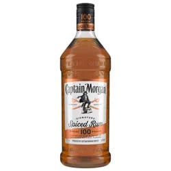 Captain Morgan 100 Proof Spiced Rum, 1.75 L (PET)