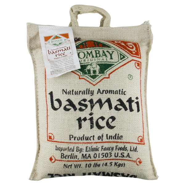 slide 3 of 5, Bombay Rice Basmati, 10 lb