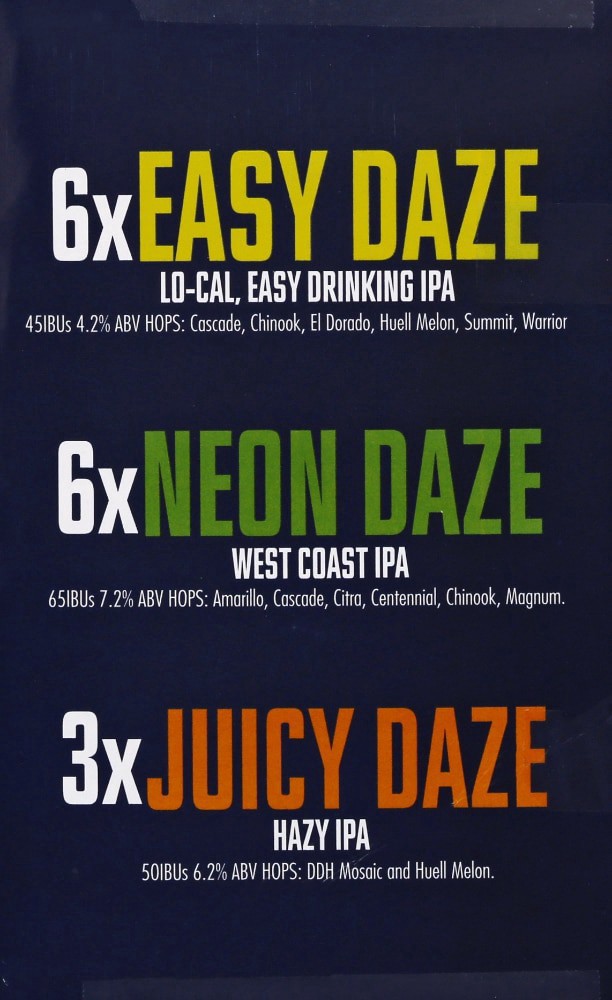 slide 3 of 3, Mill Creek IPA Series Daze Craze Beer 15 ea, 15 ct