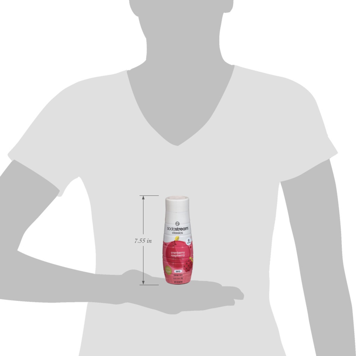 slide 2 of 15, SodaStream Cranberry/Raspberry Sodamix - 14.8 fl oz, 14.8 oz