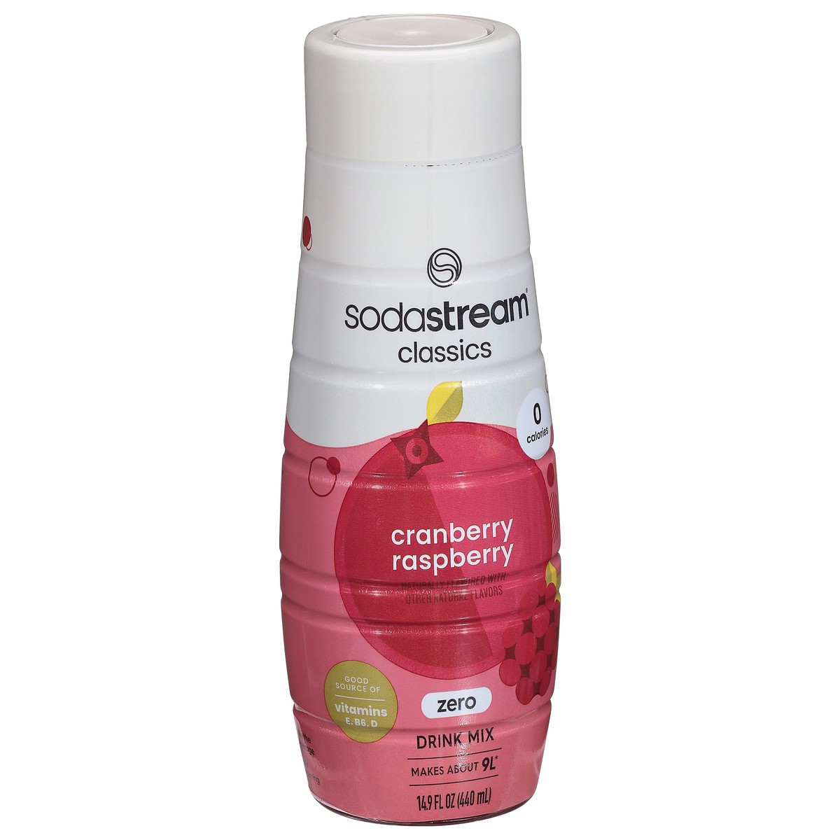 slide 10 of 15, SodaStream Cranberry/Raspberry Sodamix - 14.8 fl oz, 14.8 oz