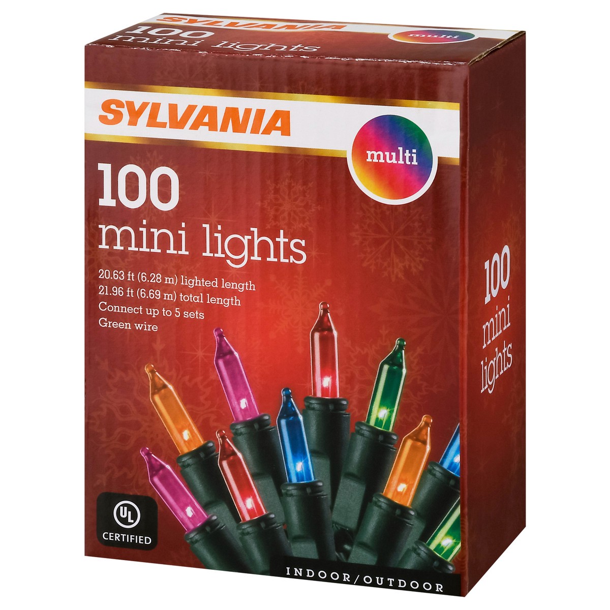 slide 6 of 10, Sylvania Multi Mini Lights 100 Each, 100 ct