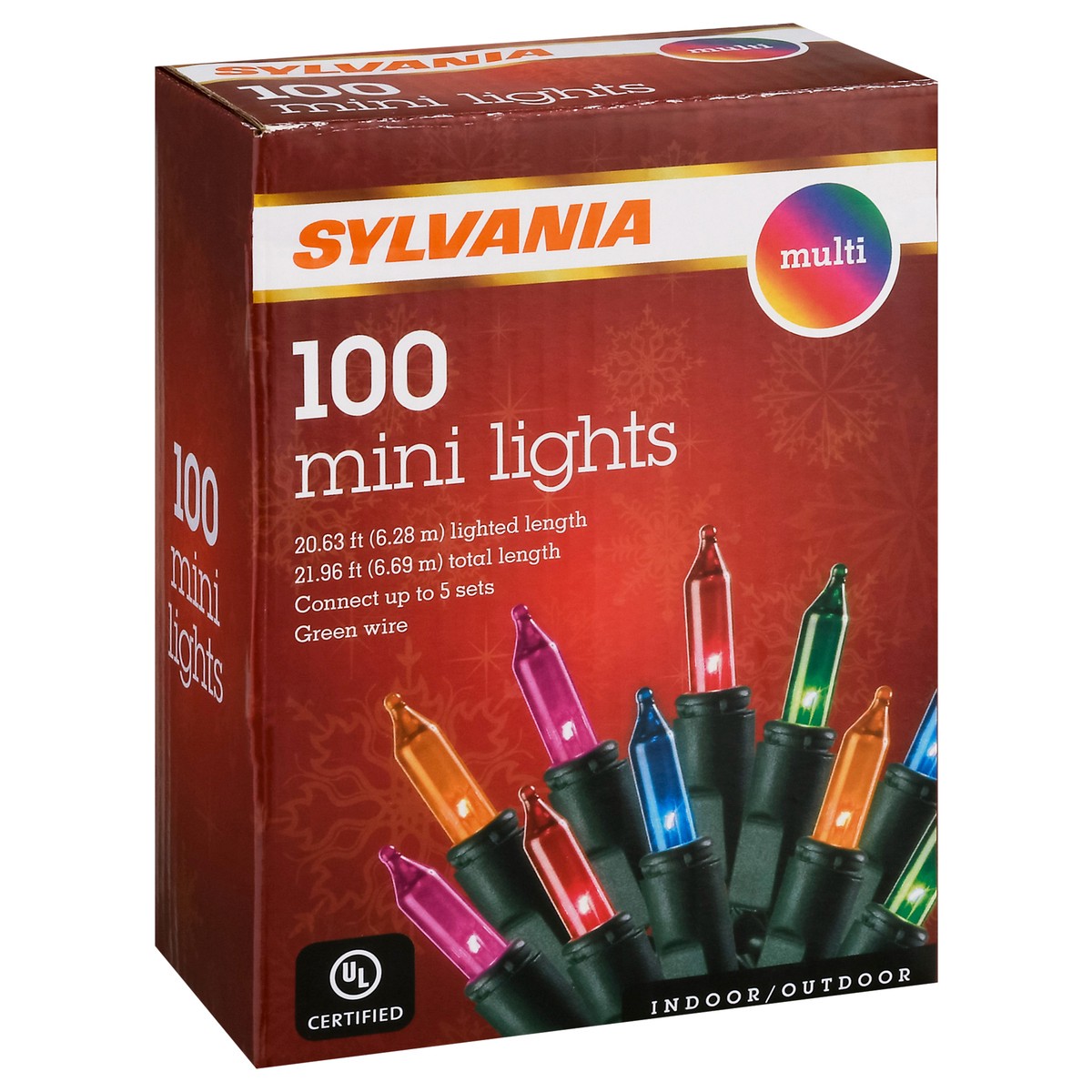 slide 7 of 10, Sylvania Multi Mini Lights 100 Each, 100 ct