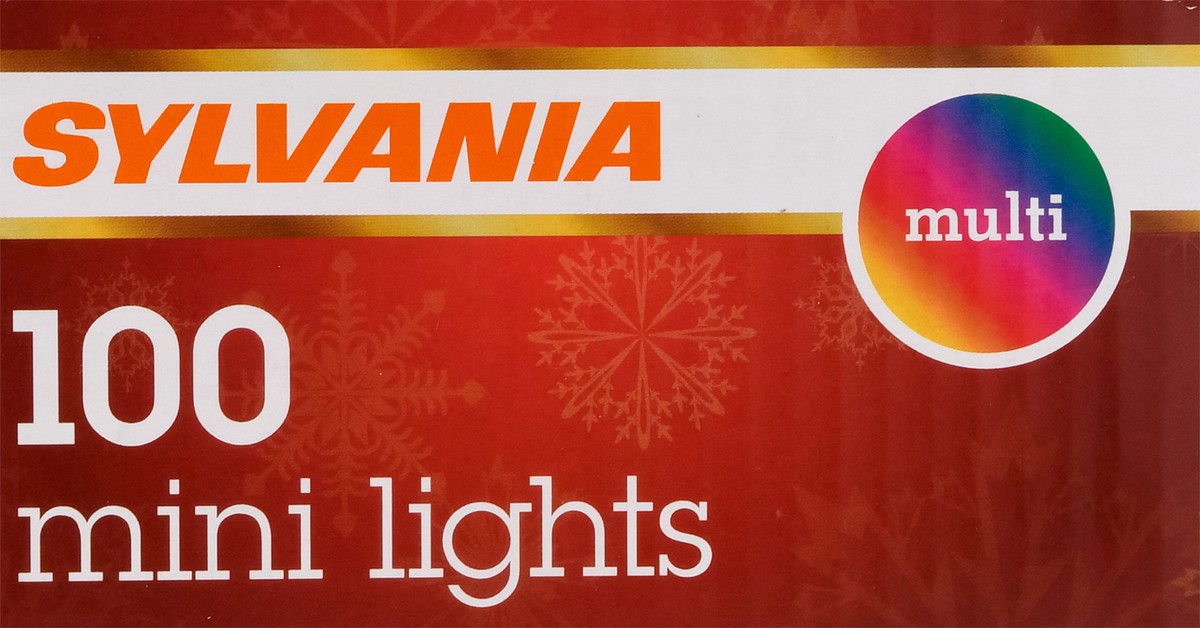 slide 5 of 10, Sylvania Multi Mini Lights 100 Each, 100 ct