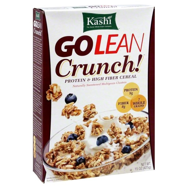 slide 1 of 1, Kashi Go Lean Crunch Cereal, 15 oz