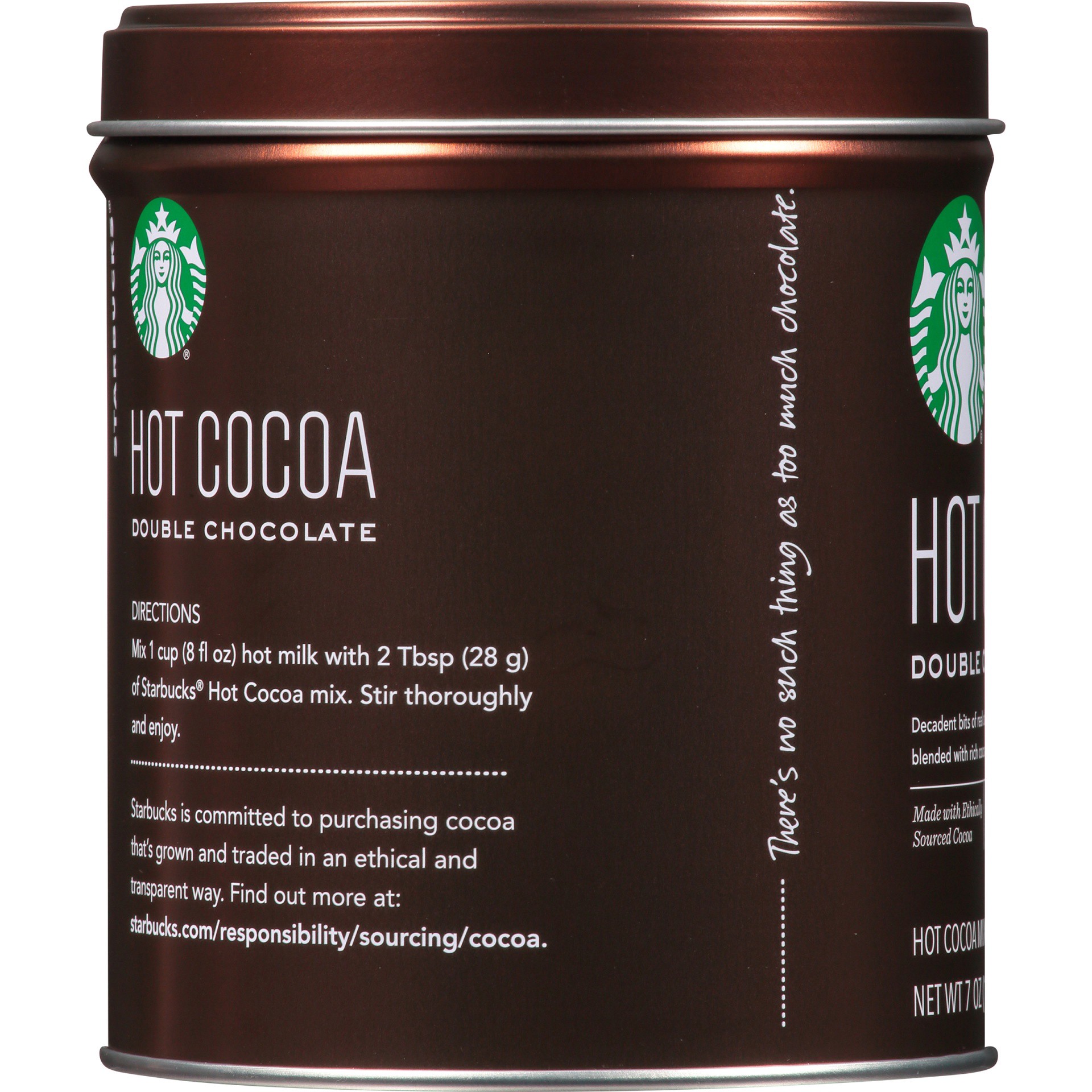 slide 2 of 6, Starbucks Double Chocolate Hot Cocoa - 7 oz, 7 oz