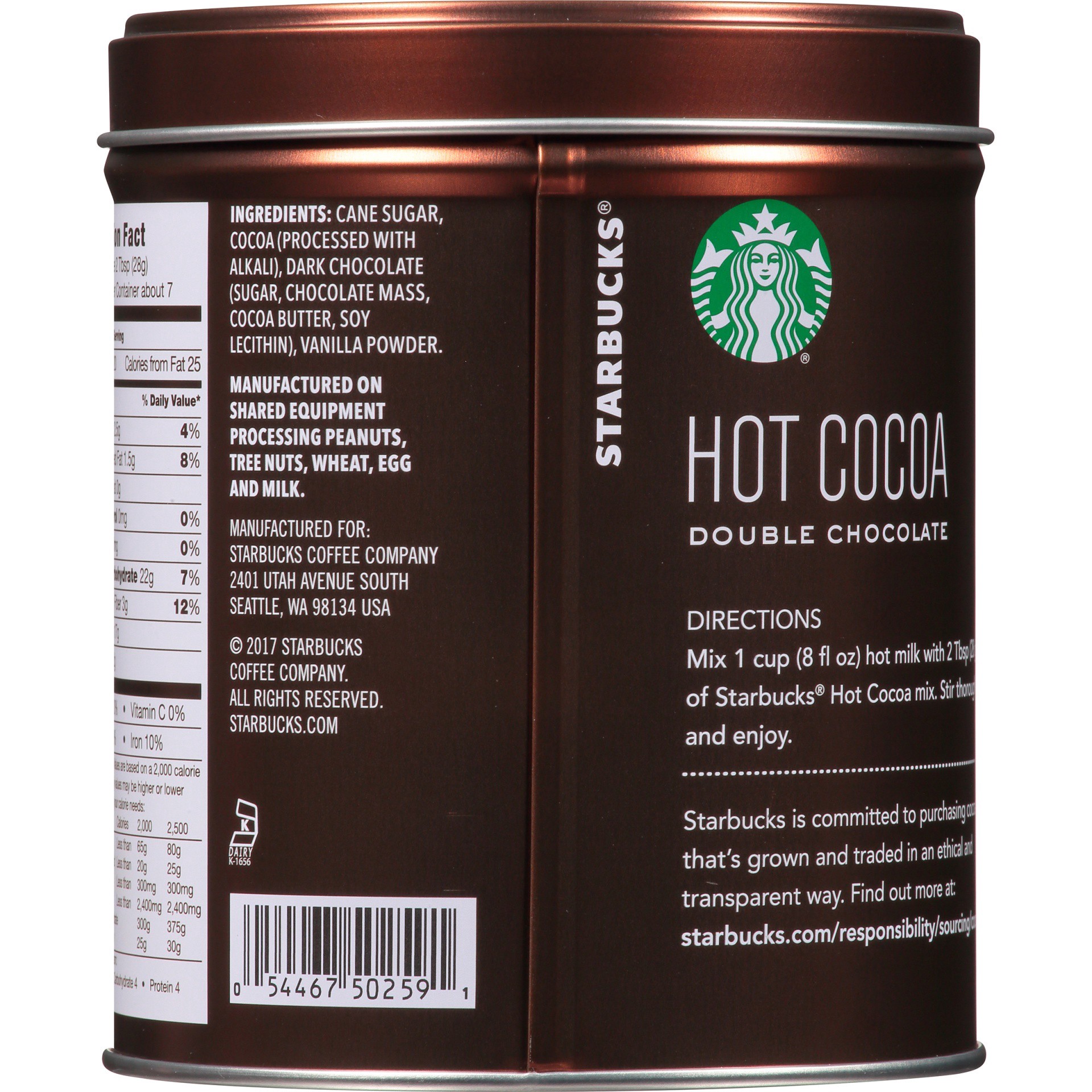 slide 4 of 6, Starbucks Double Chocolate Hot Cocoa - 7 oz, 7 oz