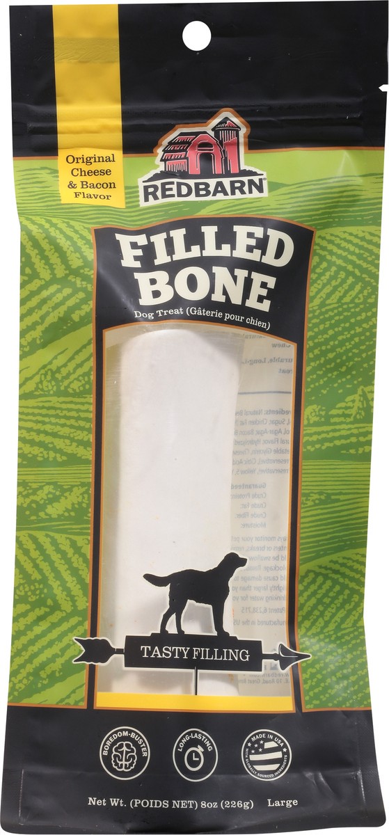 slide 5 of 9, Redbarn Large Filled Cheese & Bacon Bone - EA, 1 ct