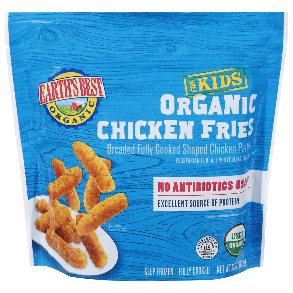 slide 1 of 11, Earth's Best Organic for Kids Chicken Fries 10 oz, 10 oz