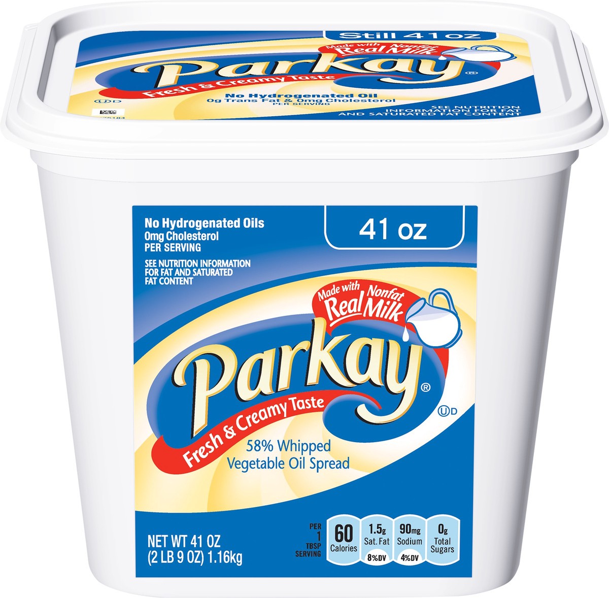 slide 1 of 5, Parkay Fresh & Creamy Taste Vegetable Oil Spread 41 oz, 41 oz