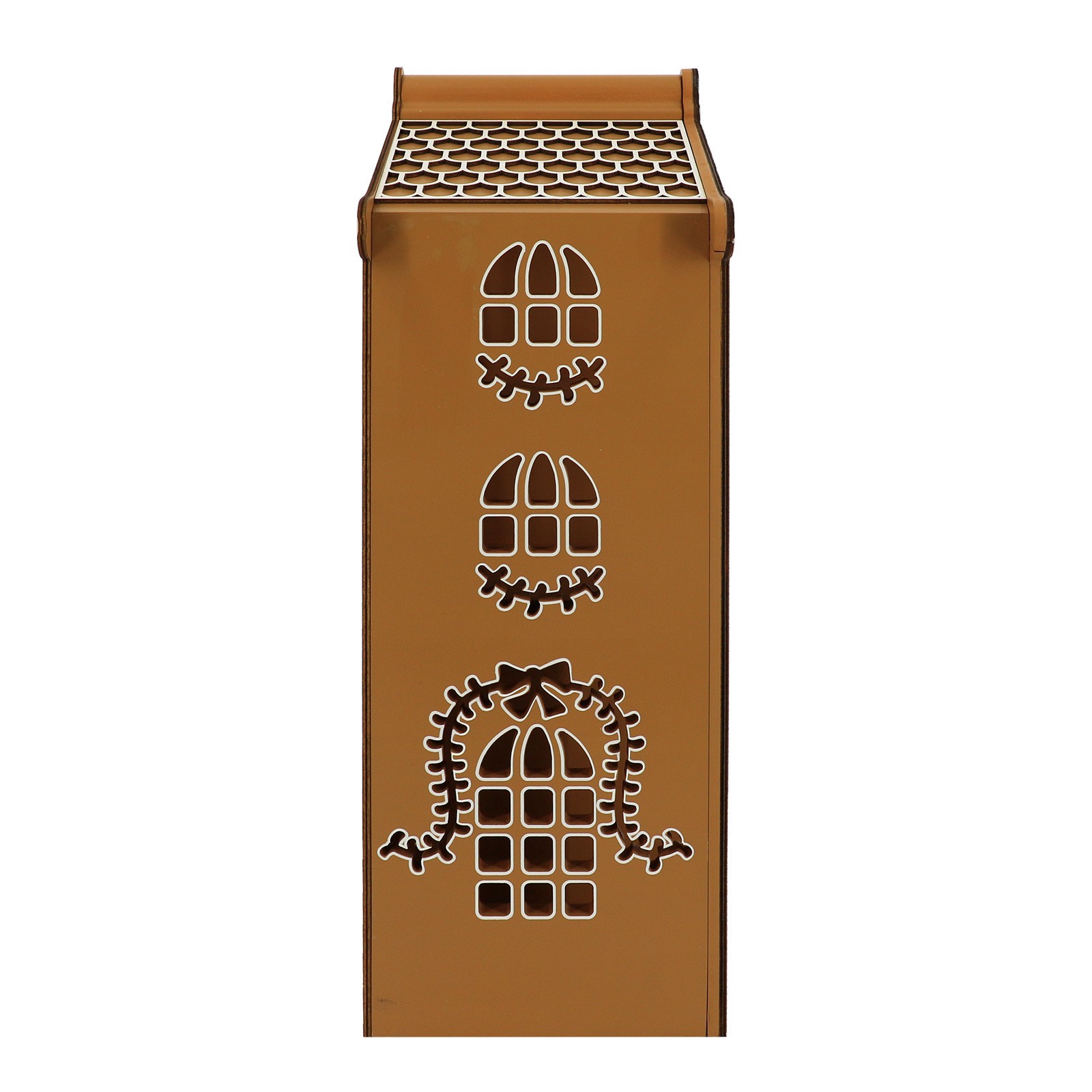 slide 3 of 4, 18" Gingerbread House Wood Cubby By Ashland, 13.13 in x 6.13 in x 18 in