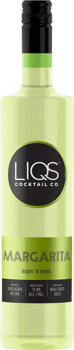 slide 3 of 4, LIQS Margarita Ready to Drink Cocktail 750ml, 750 ml