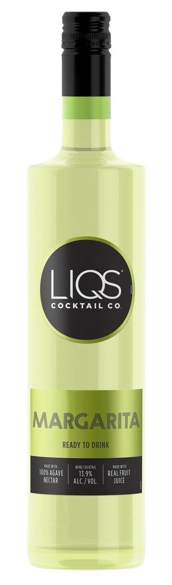 slide 1 of 4, LIQS Margarita Ready to Drink Cocktail 750ml, 750 ml