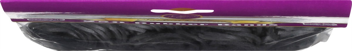 slide 6 of 9, Toshica's Finest Rubber Bands, Black, 1 ct