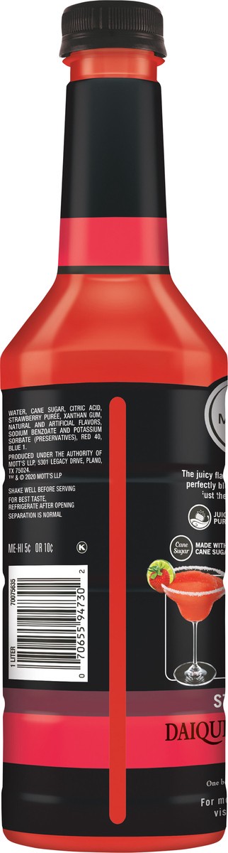 slide 7 of 7, Mr & Mrs T Strawberry Daiquiri Margarita Mix- 1 liter, 1 liter