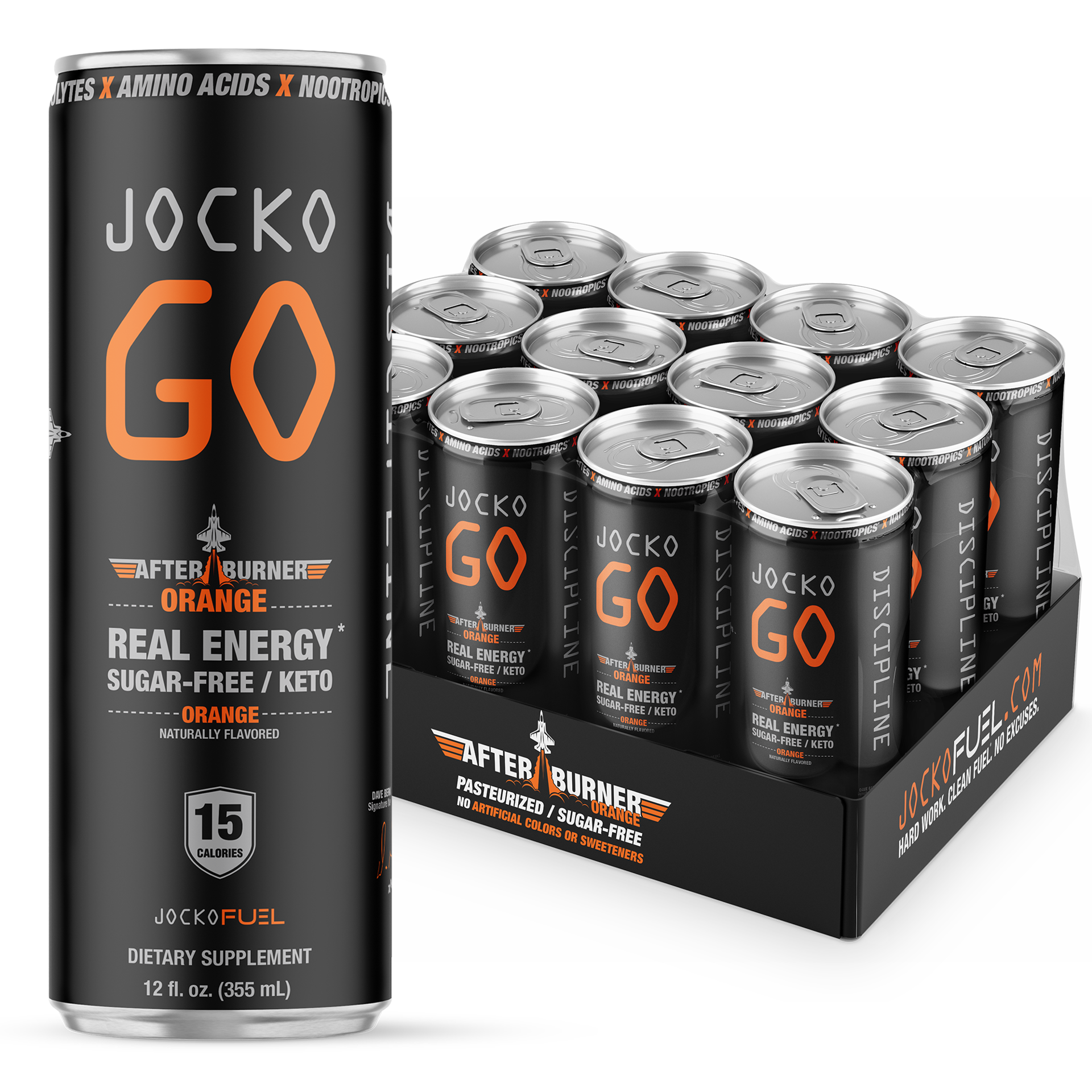 slide 22 of 25, Jocko GO Orange, 12 fl oz