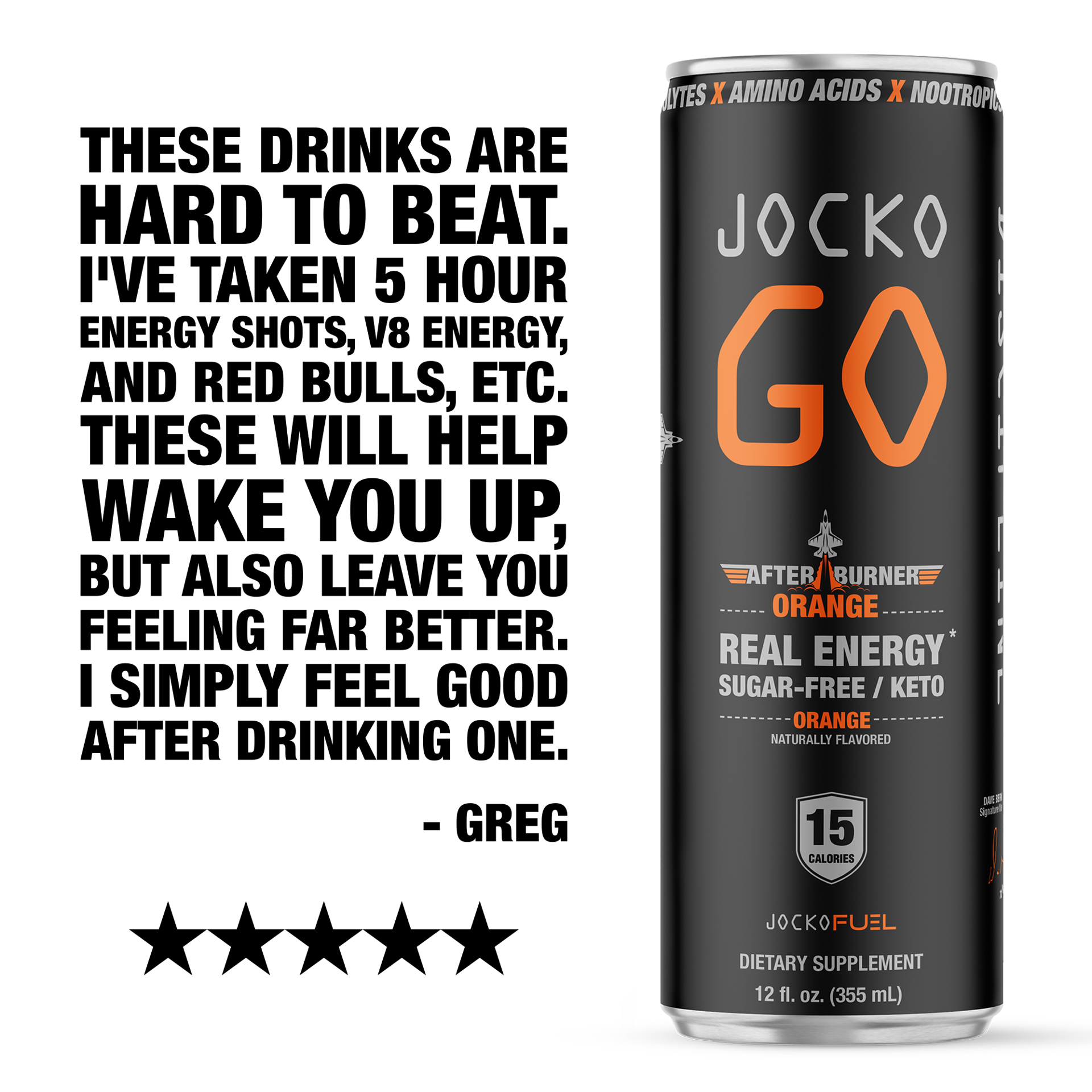 slide 17 of 25, Jocko GO Orange, 12 fl oz