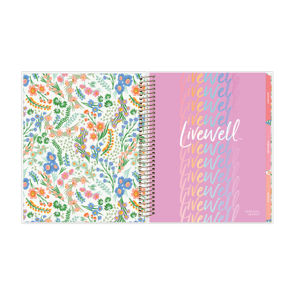 slide 3 of 9, 2025 Blue Sky Weekly/Monthly Planning Calendar, 7"" X 9"", Cheerful, January 2025 To December 2025, 1 ct