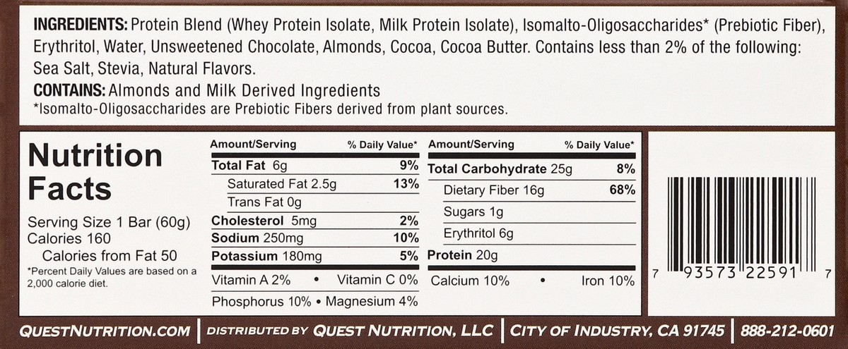 slide 4 of 5, Quest Protein Bar 12 ea, 12 ct