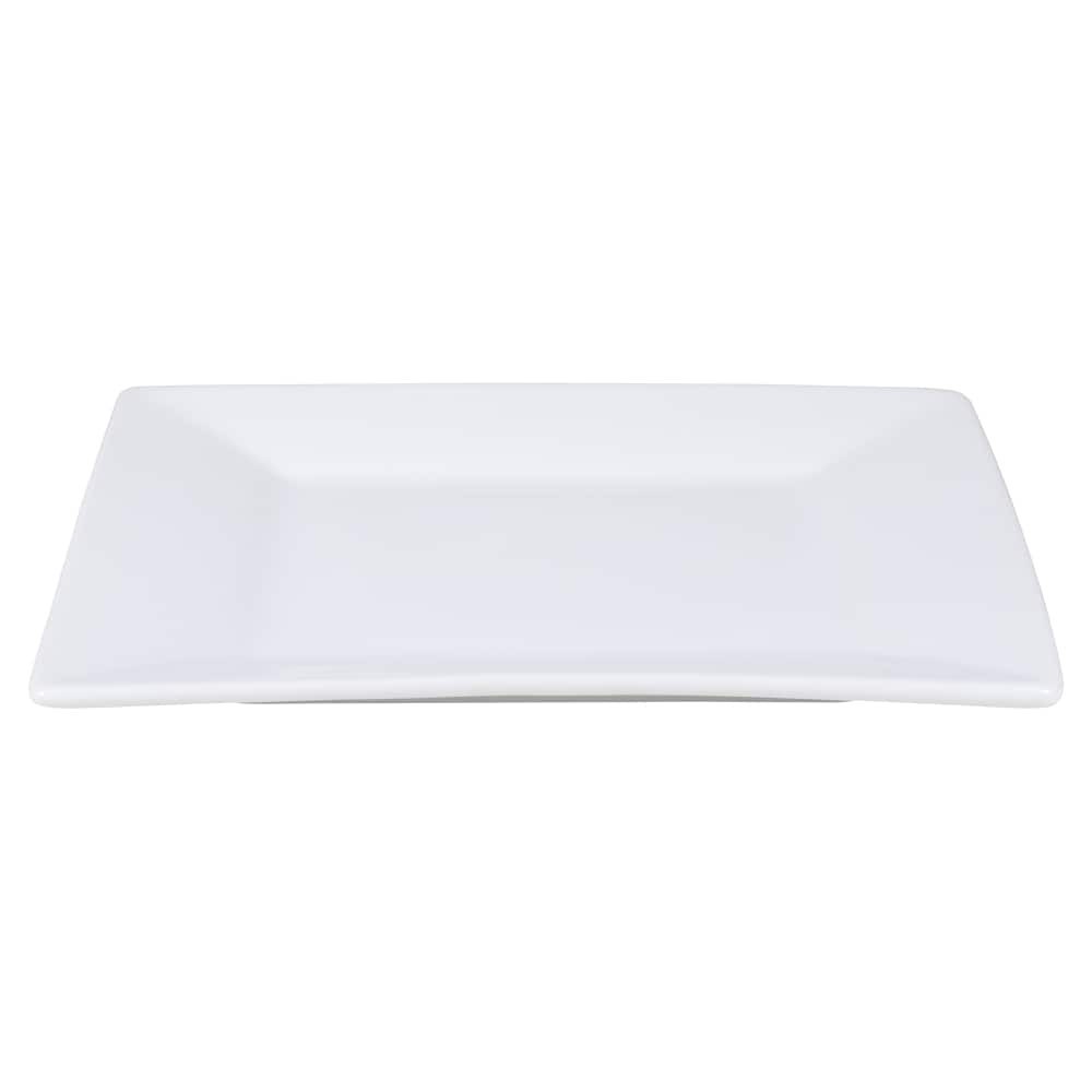 slide 3 of 4, BIA Cordon Bleu Dash Of That St John Square Plate - White, 7.25 in