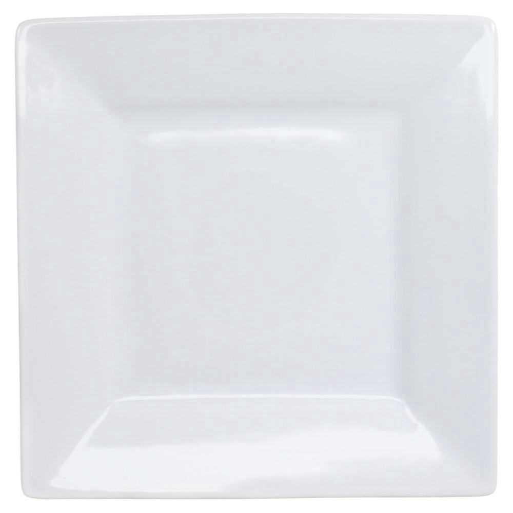 slide 4 of 4, BIA Cordon Bleu Dash Of That St John Square Plate - White, 7.25 in