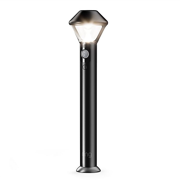 slide 1 of 1, Ring Smart Lighting Pathway Light - Black, 1 ct