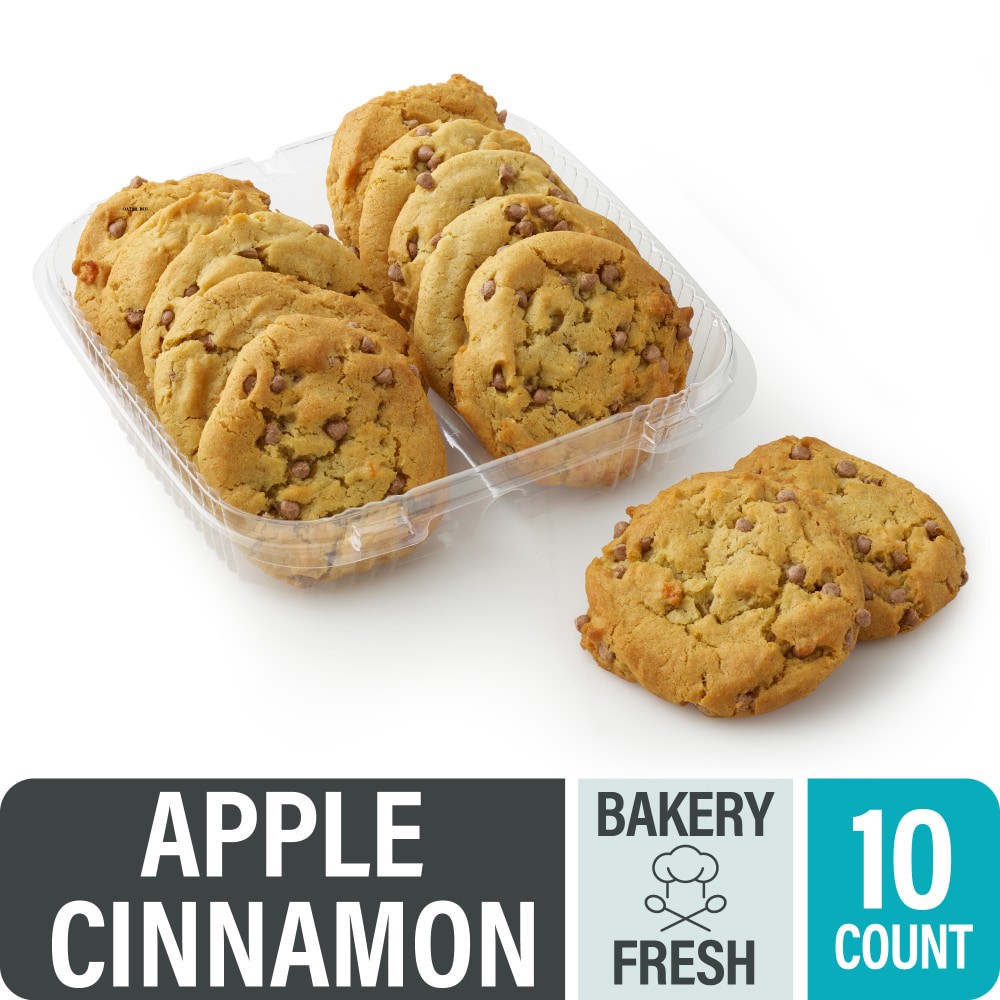 slide 1 of 2, Bakery Fresh Goodness Apple Cinnamon Soft Top Cookies, 10 ct