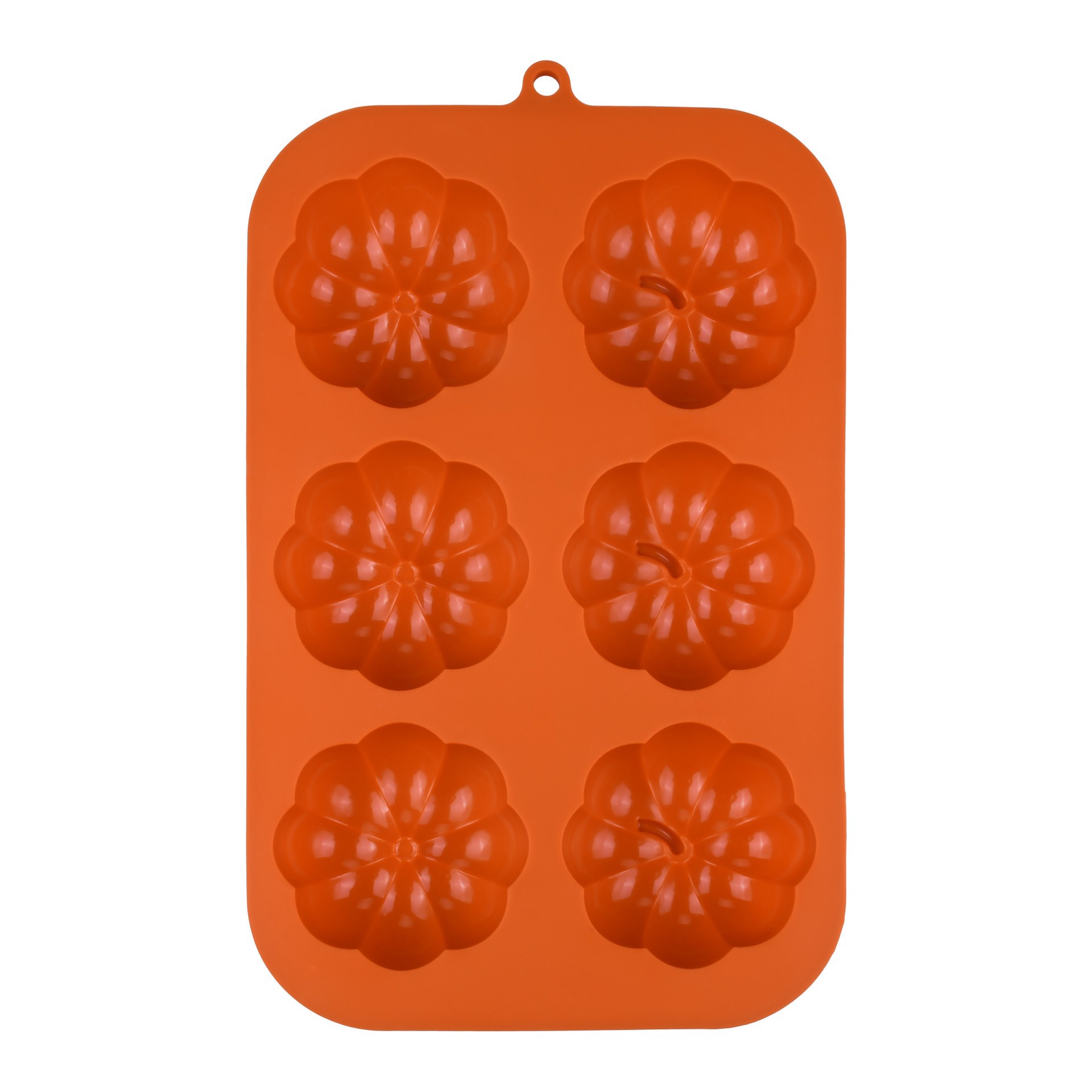 slide 4 of 4, Pumpkin Silicone Treat Mold By Makery, 7 in x 11 in