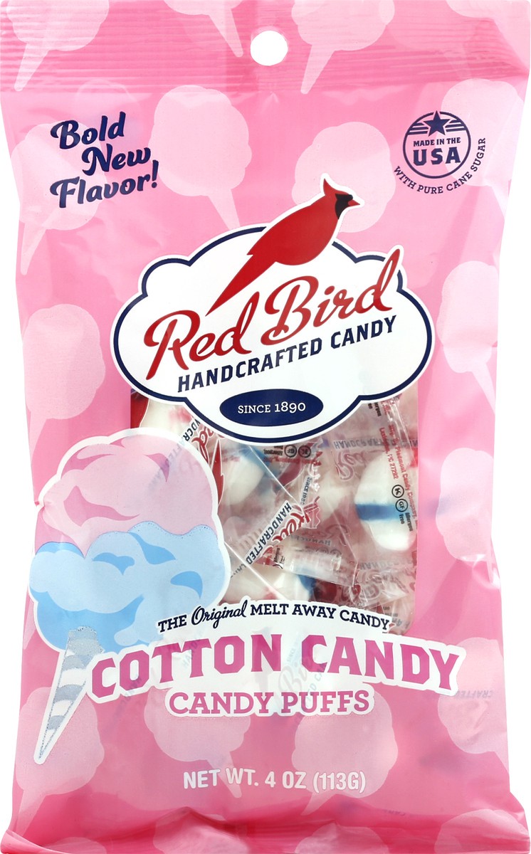 slide 7 of 8, Red Bird Cotton Candy Soft Puffs, 4 oz