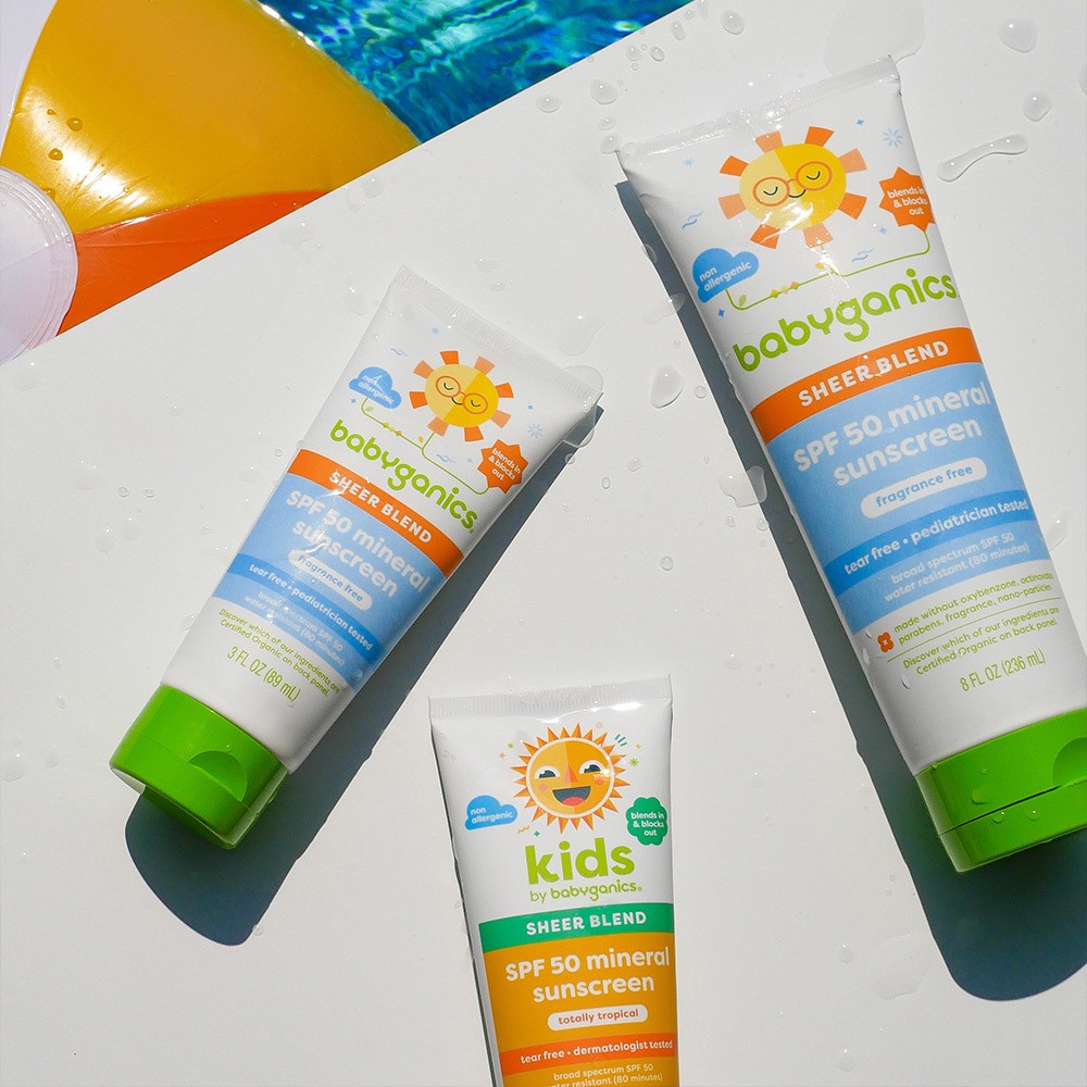 slide 7 of 10, Babyganics Mineral Kids Sunscrn Sb Spf50, 3 fl oz