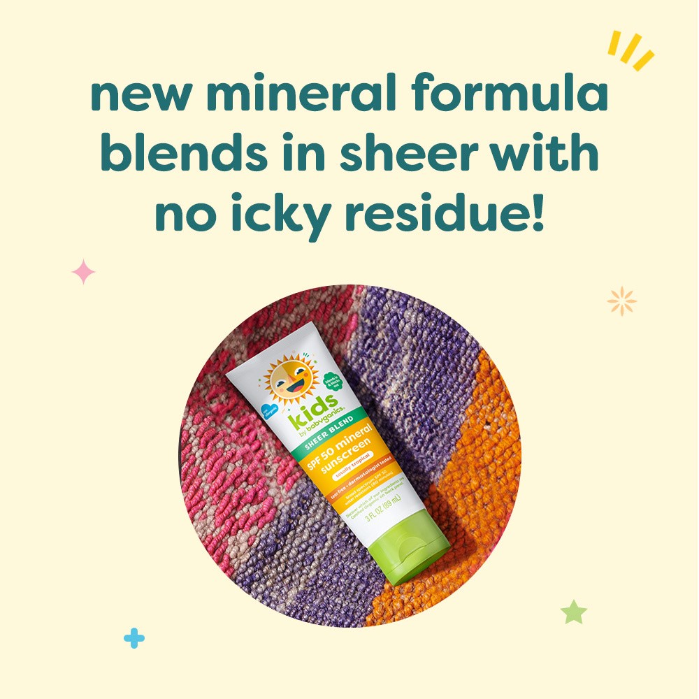 slide 6 of 10, Babyganics Mineral Kids Sunscrn Sb Spf50, 3 fl oz