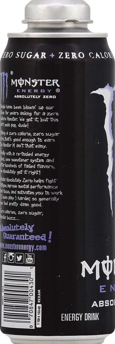 slide 6 of 7, Monster Energy Drink- 24 oz, 24 oz