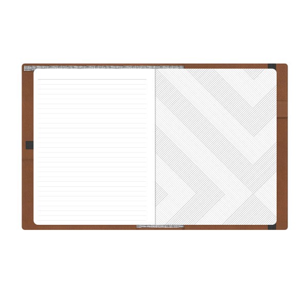 slide 7 of 7, 2025 Blue Sky Monthly Refillable Planning Calendar, 7"" X 9"", Tan, January To December, 1 ct