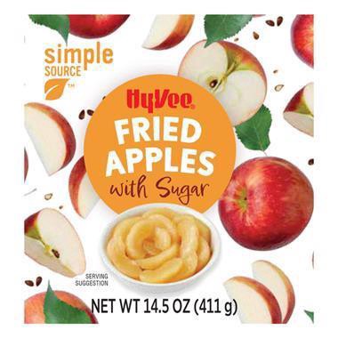 slide 1 of 1, Hy-Vee Fried Apples, With Sugar, 14.5 oz