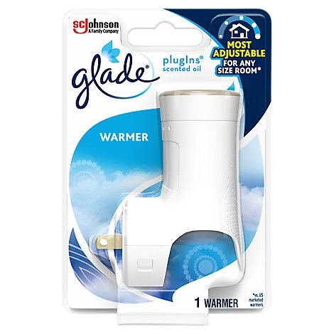 slide 1 of 1, Glade Plugins Scented Oil Warmer Holds Essential Oil Infused Wall Plug In Refill Pack Of 1, 1 ct