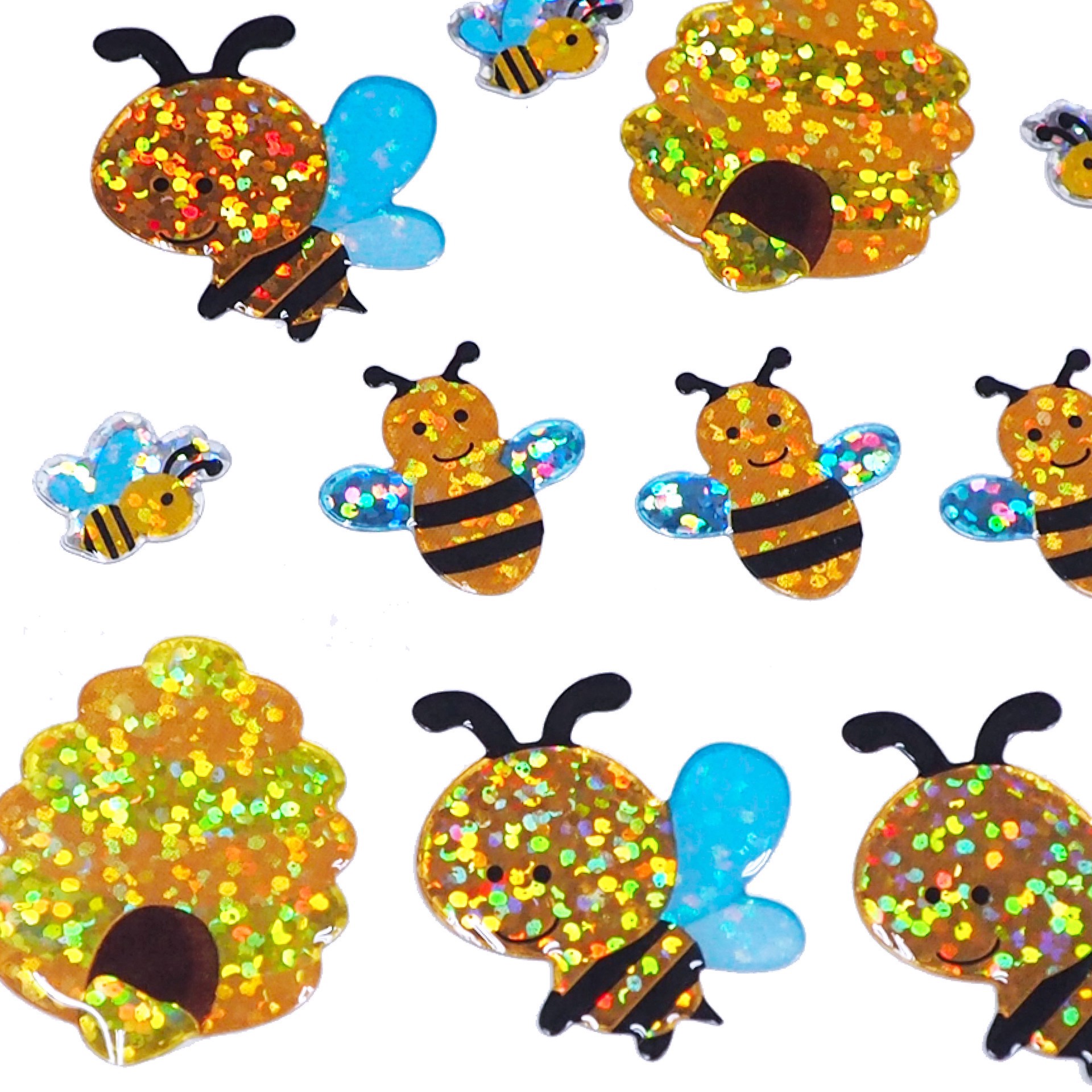 slide 2 of 5, Bumble Bee Stickers By Recollections, 3.75 in x 7 in