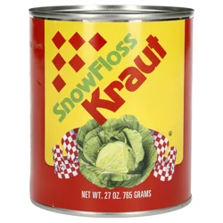 SnowFloss Shredded Sauerkraut