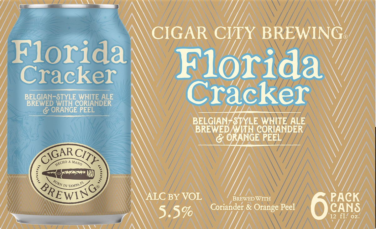 slide 3 of 7, Cigar City Frost Proof Belgian Style White Ale 6 Pack 12 oz can, 12 oz