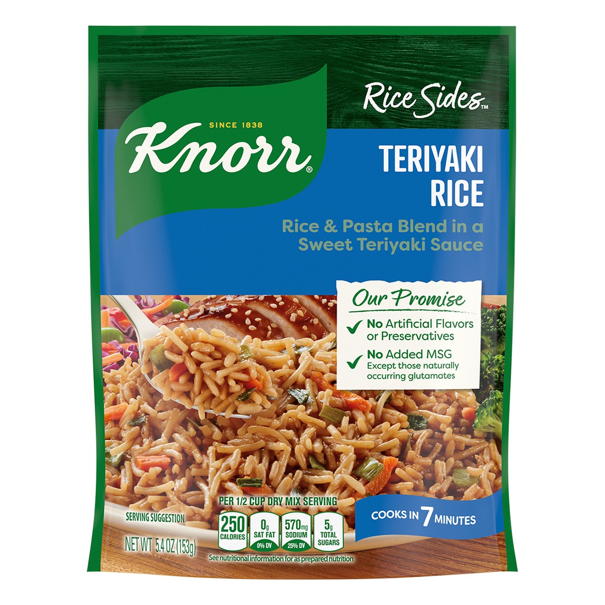 slide 1 of 3, Knorr Teriyaki Rice Sides, 5.4 oz