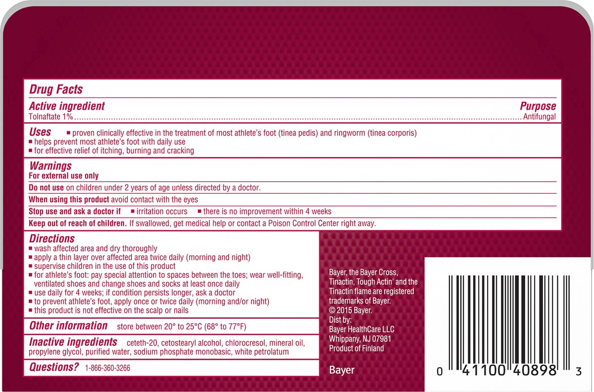 slide 4 of 8, Tinactin Antifungal Cream 30 g Box, 30 gal