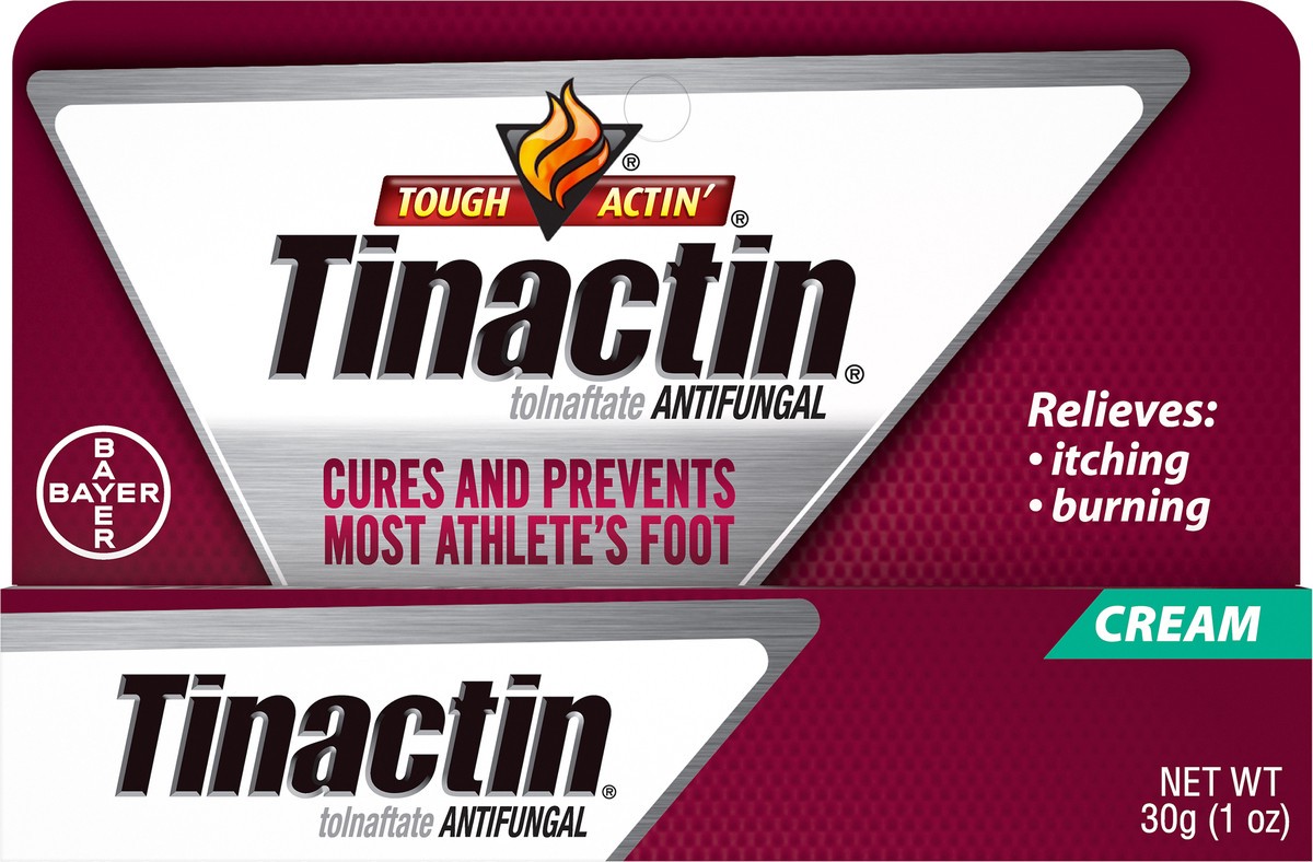 slide 5 of 8, Tinactin Antifungal Cream 30 g Box, 30 gal