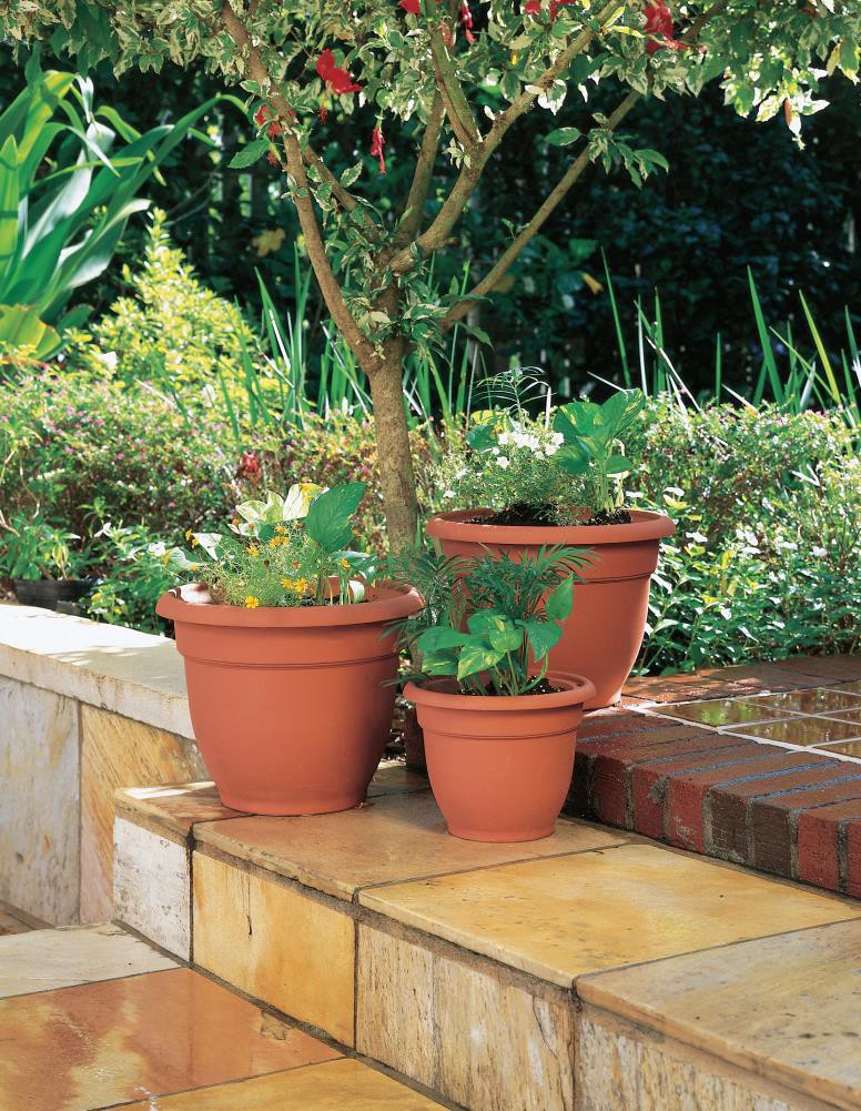 slide 4 of 6, Bloem 12"Ariana Planter With Self Watering Grid - Honey Dew - Bloem, 1 ct