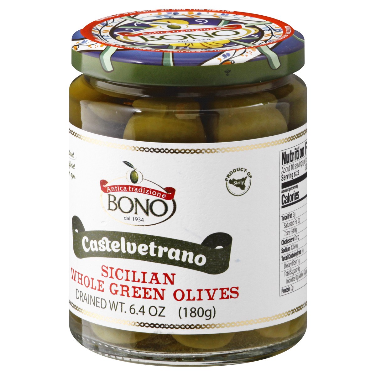 slide 3 of 11, Bono Castelvetrano Whole Green Sicilian Sicilian Olives 6.4 oz, 6.4 oz