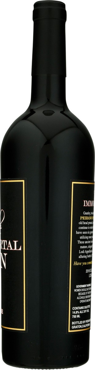 slide 8 of 9, The Immortal Zin Old Vine Zinfandel 750 ml, 750 ml