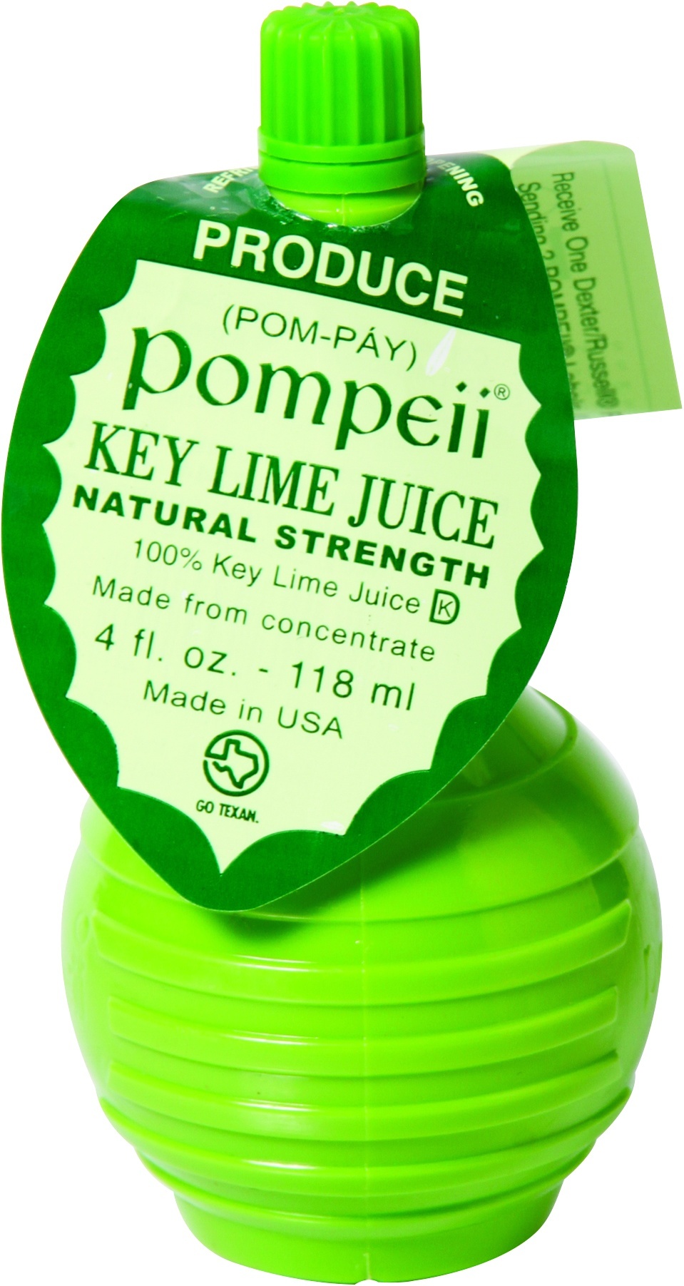 slide 1 of 1, Pompeii Key Lime Juice - 4 oz, 4 oz