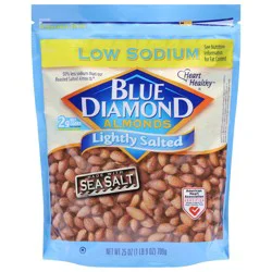 Blue Diamond Almonds Lightly Salted Low Sodium - 25 oz