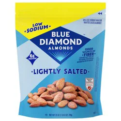 Blue Diamond Almonds Lightly Salted Low Sodium - 25 oz
