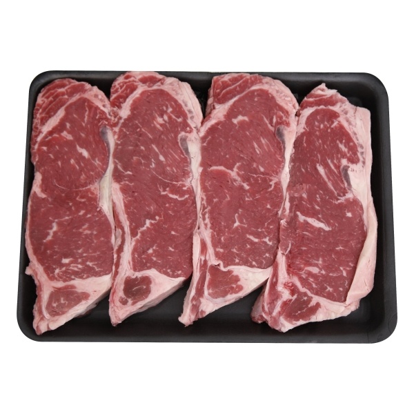 slide 1 of 1, Premium Black Angus Boneless Ribeye Steaks Family Pack, per lb