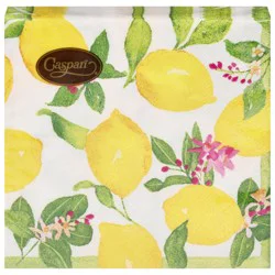 Caspari Triple-Ply Limoncello Napkins - 20 ct