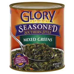 Glory Foods Southern Style Seasoned Mixed Greens 98 oz